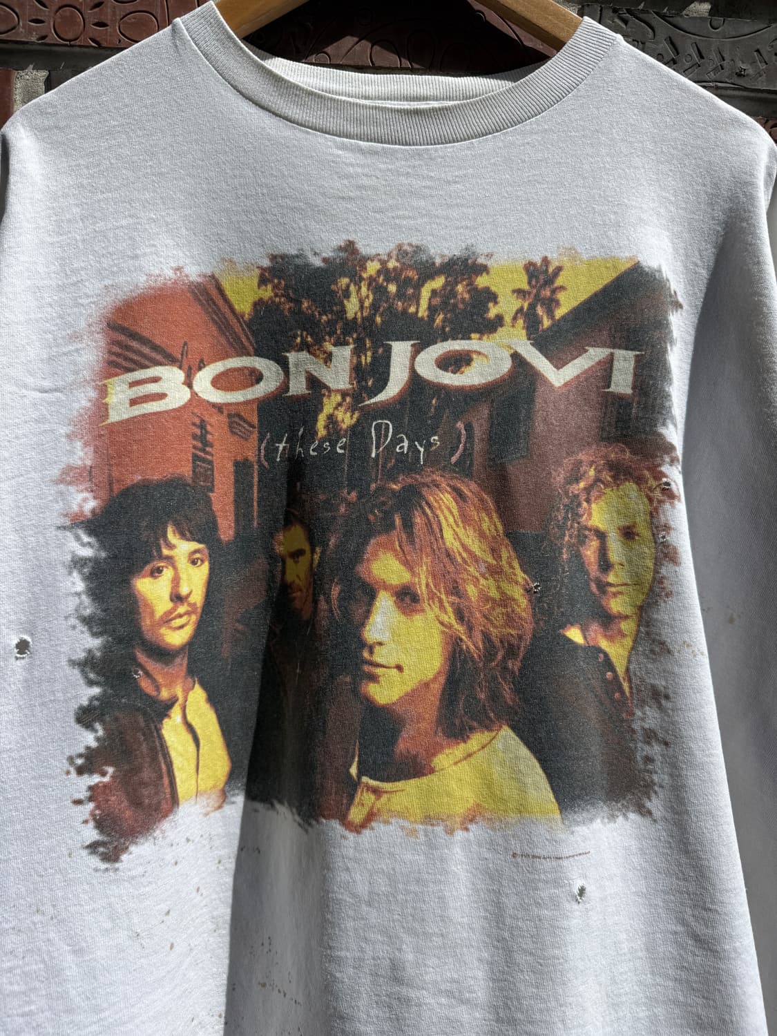 본조비 1995s These Days 빈티지 티셔츠 상품이미지3