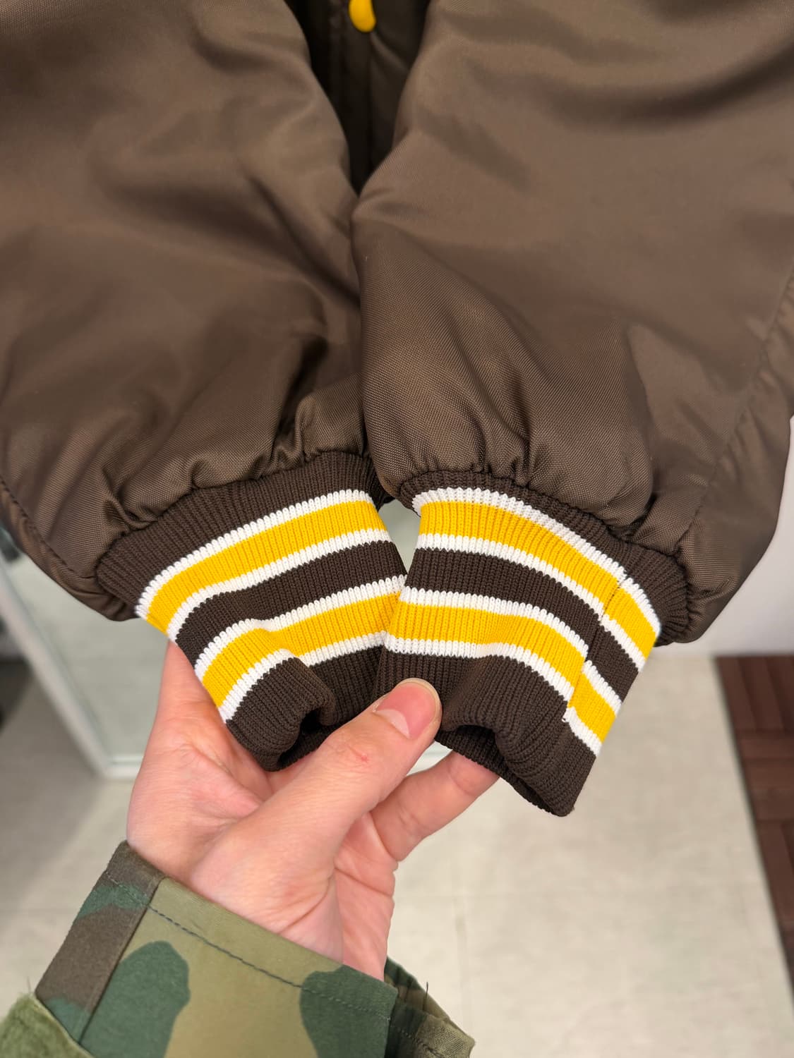 90s Butwin 빈티지 스타디움 새틴 자켓 (made in USA) 상품이미지4