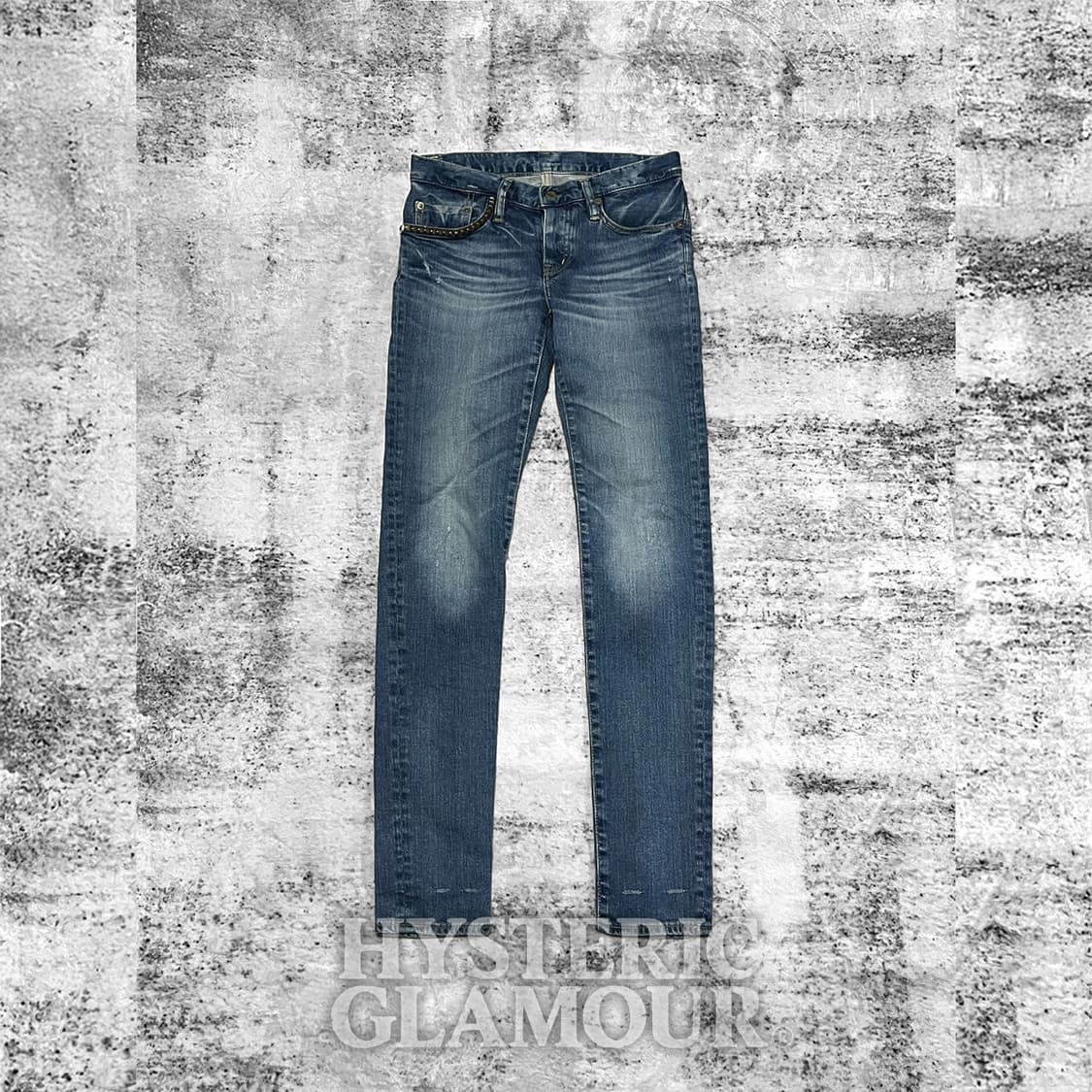 (hysteric glamour) stud slim-fit denim 상품이미지1