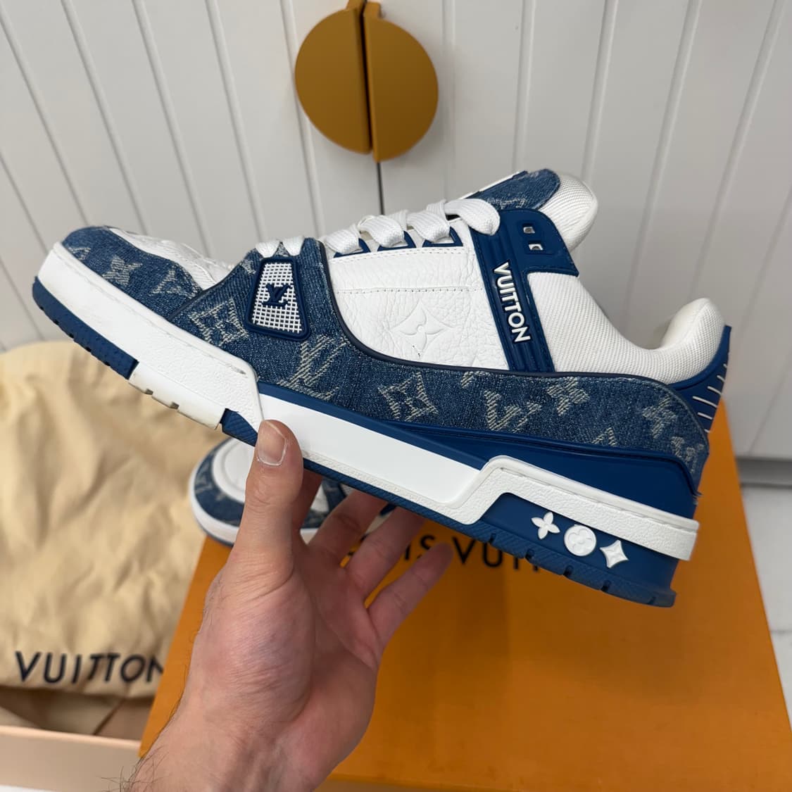 [7] 루이비통 트레이너 데님 스니커즈 상품이미지3