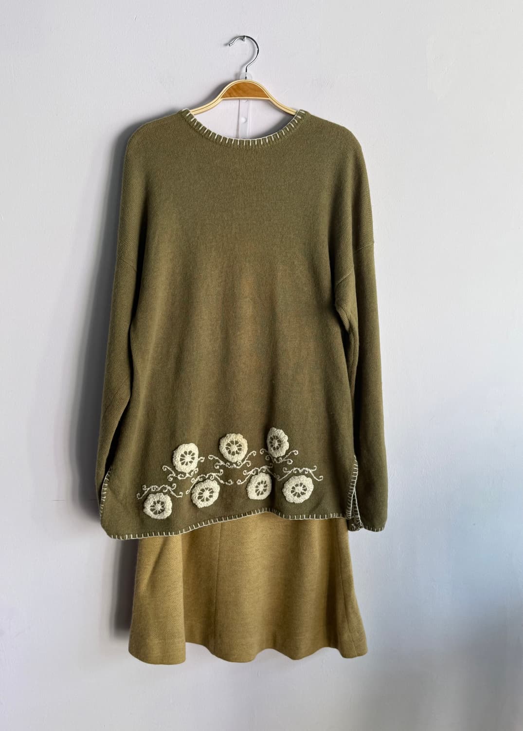 올리브 민들레자수니트 상품이미지5