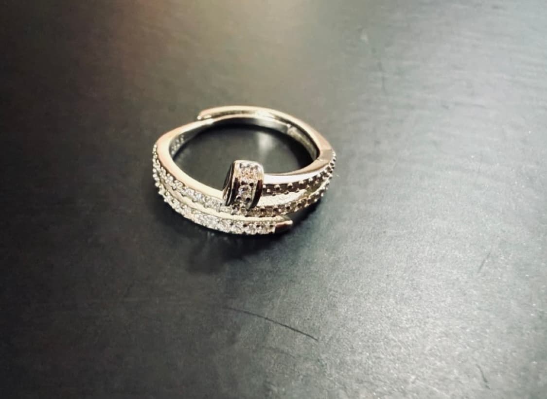 925 silver  못모양 반지  상품이미지3