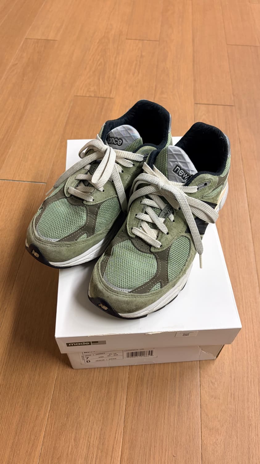 [250] 뉴발란스 자운드 990V3 올리브 상품이미지2