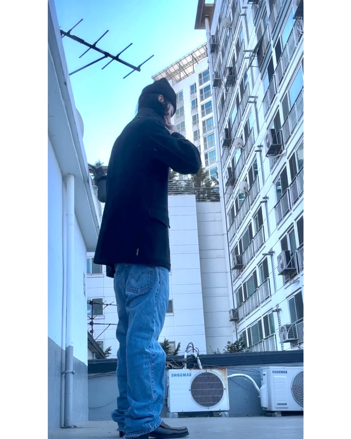 아르마니 진스 피코트 48 상품이미지2