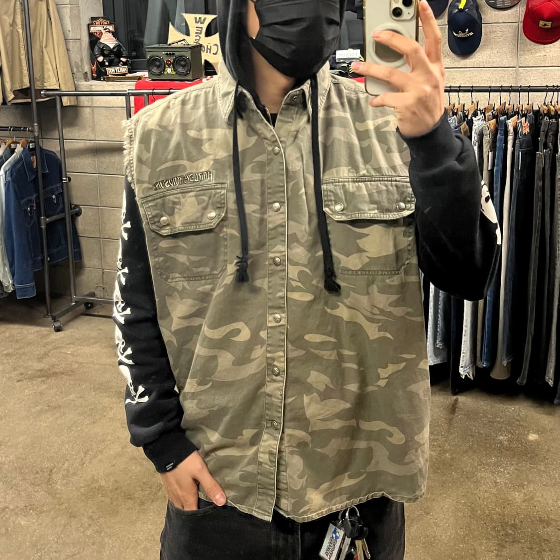 할리데이비슨 슬리브리스 셔츠 (110) 상품이미지7