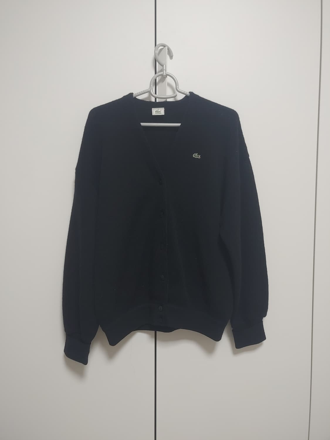 라코스테  울100%마크  브이넥 가디건-100사이즈 상품이미지1