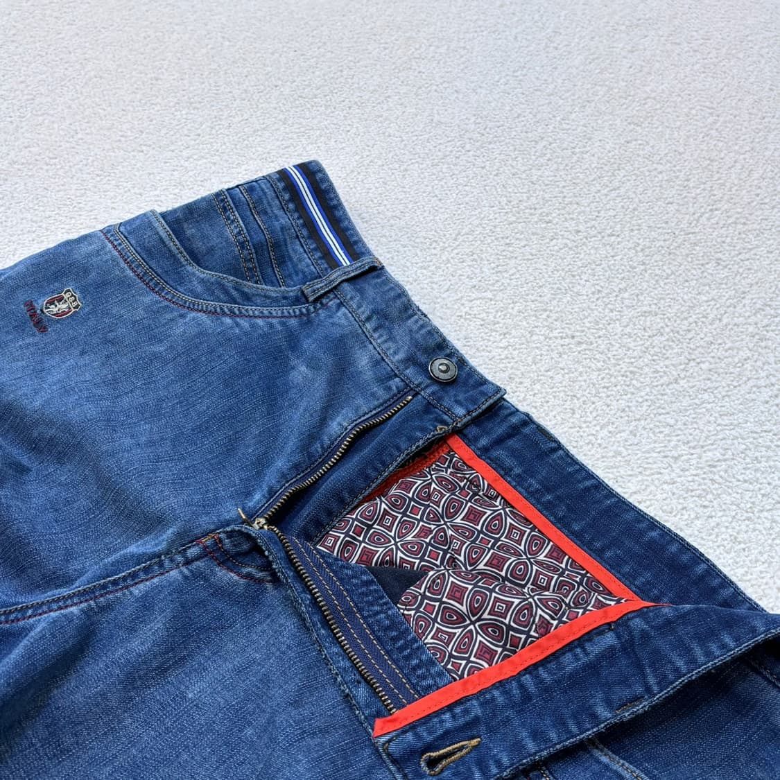 36 빈티지 블루 데님 팬츠 0310E 상품이미지4