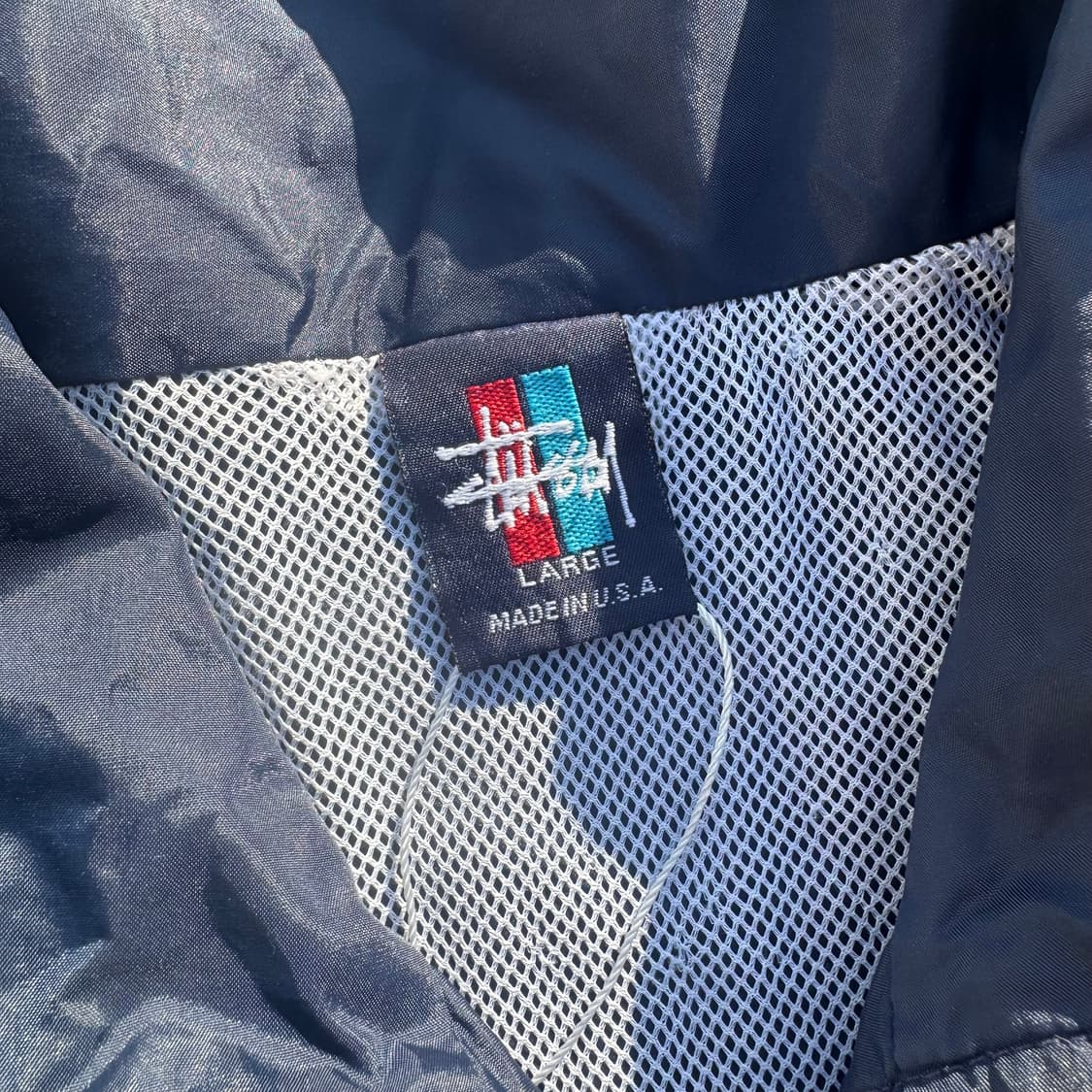 [L] 00s Stussy 스투시 나일론 바람막이 자켓 상품이미지8