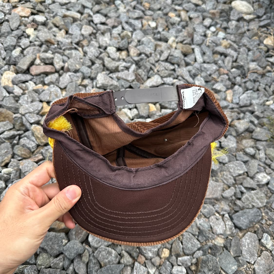 vintage 80's H.B.scotts corduroy cap 상품이미지5