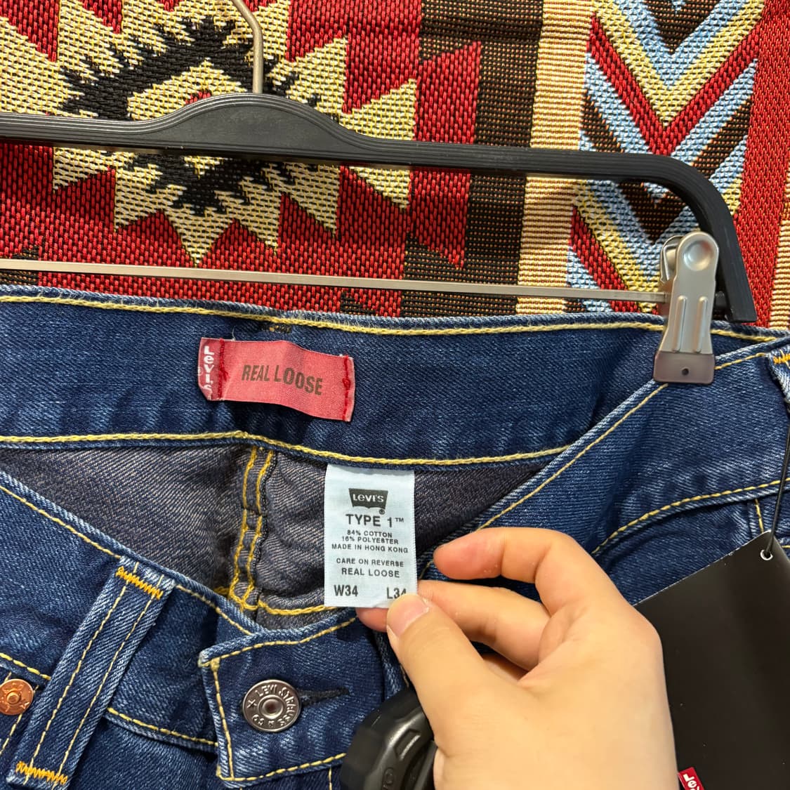 리바이스 타입1 데드스탁 빈티지 데님팬츠 상품이미지4