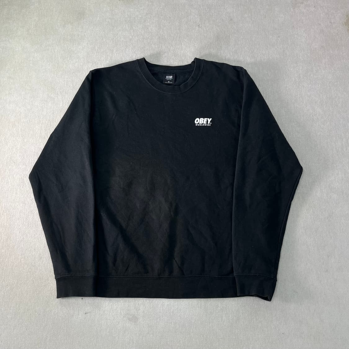 100 오베이 백로고 맨투맨 상품이미지2