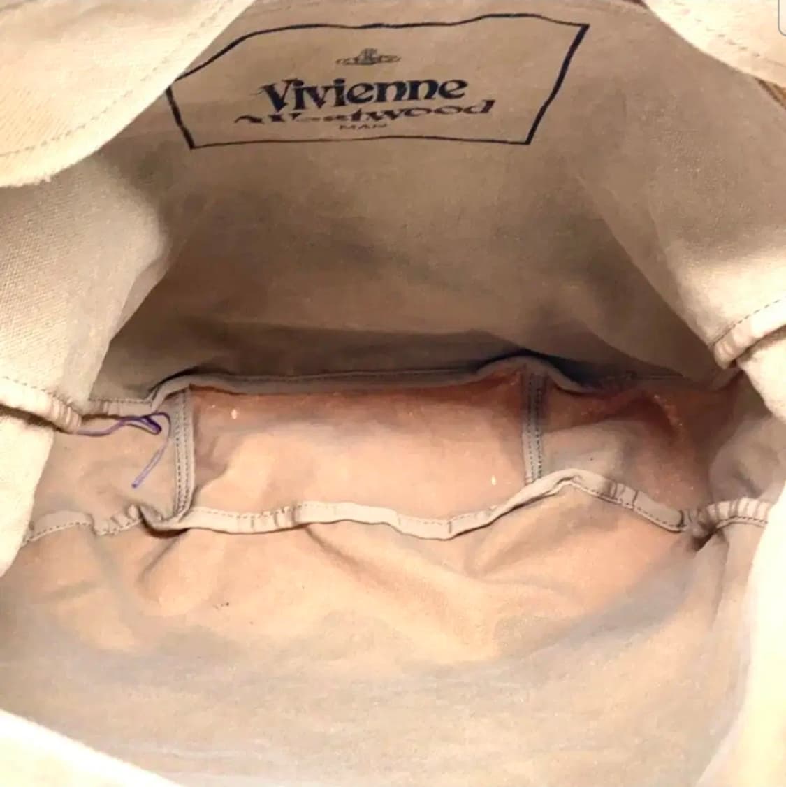 비비안 웨스트우드 펑크 캔버스 토트백 상품이미지5