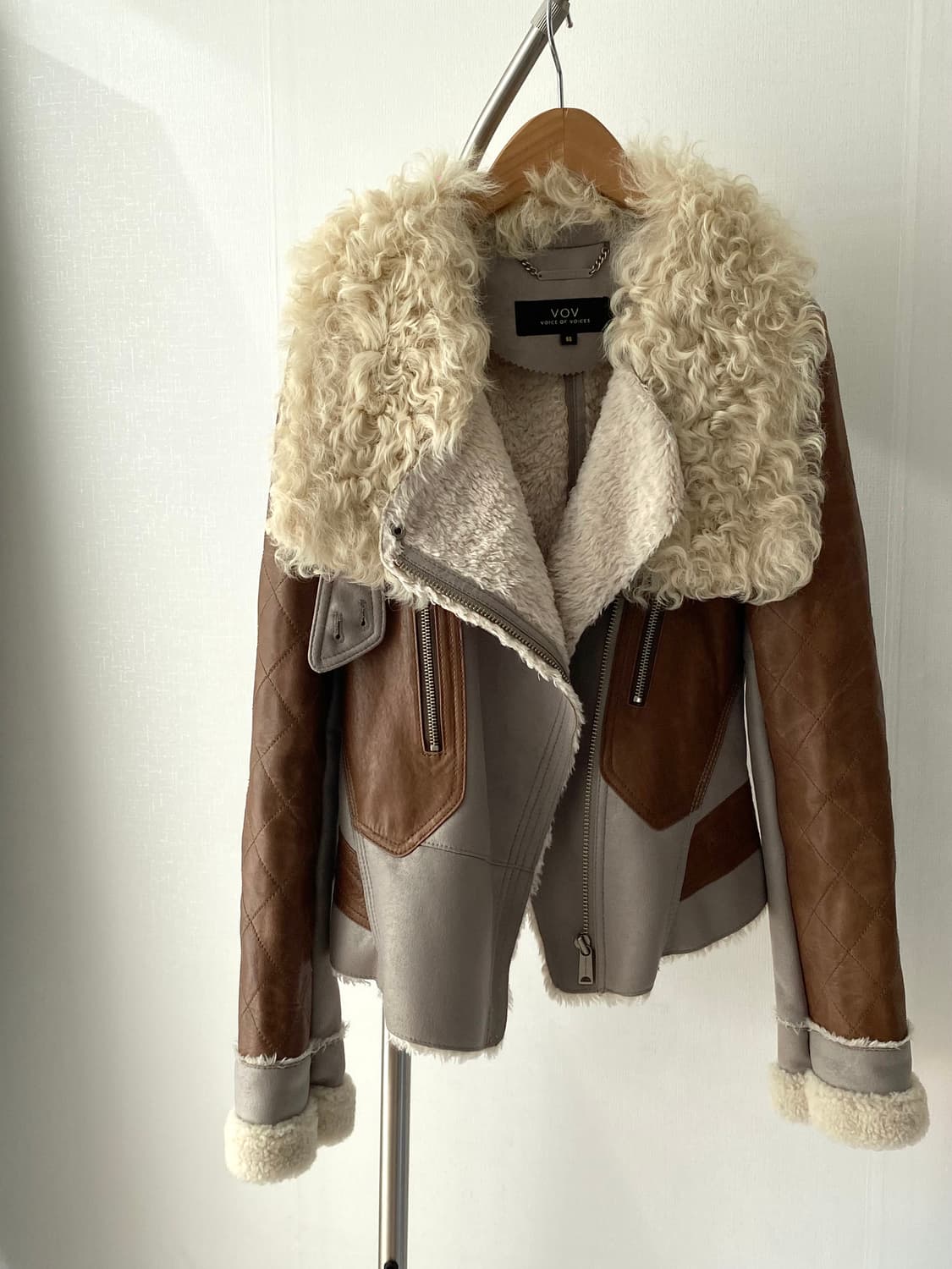 양털 양가죽 무스탕 자켓 상품이미지1