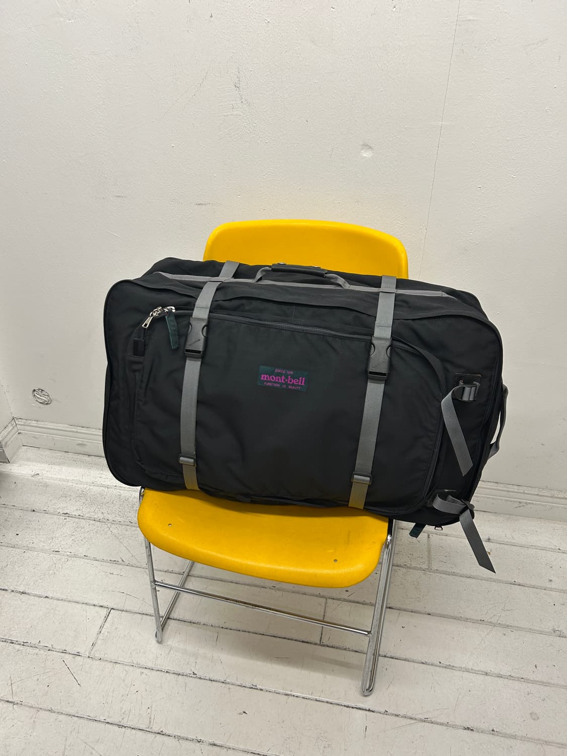 90s 몽벨 3way 더플백 백팩 겸용 가방 상품이미지2