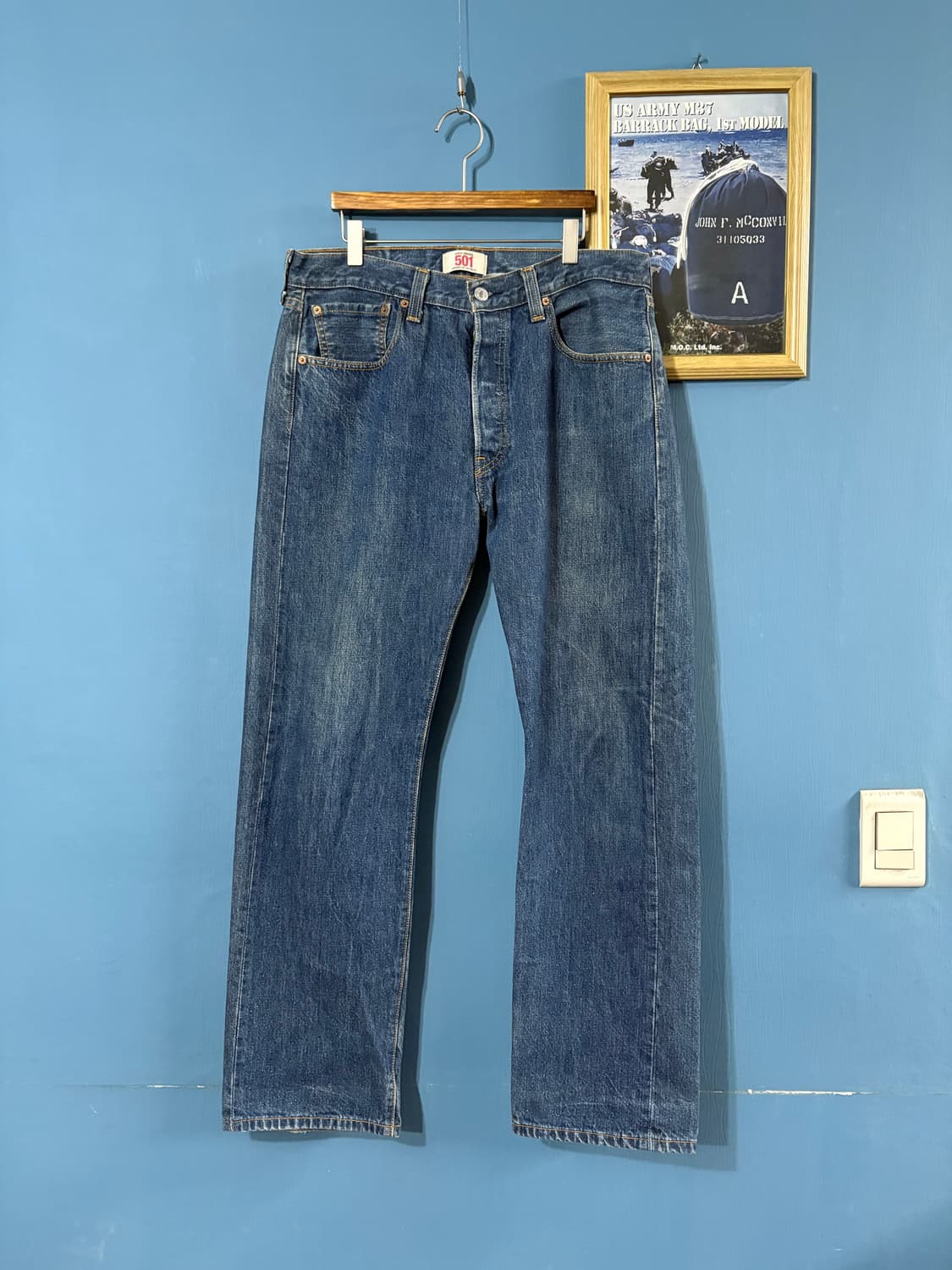 00’s Levis 501 denim pant. 상품이미지1