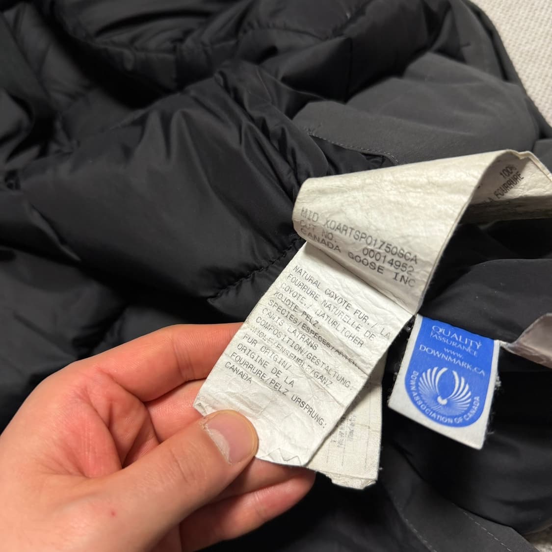 캐나다구스 우먼스 퍼 롱패딩 XS 상품이미지8