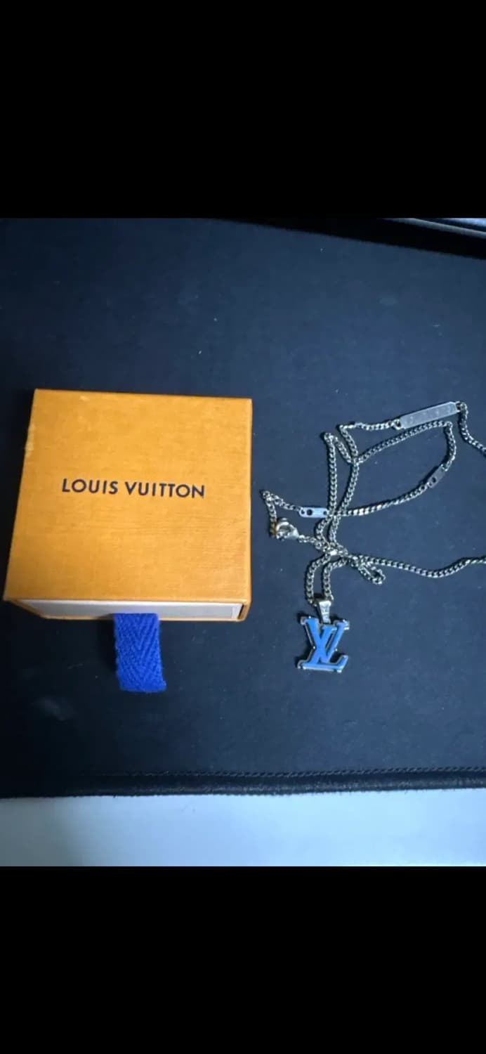 루이비통 모노그램 체인 팬던트 팔라듐 멀티컬러 상품이미지2