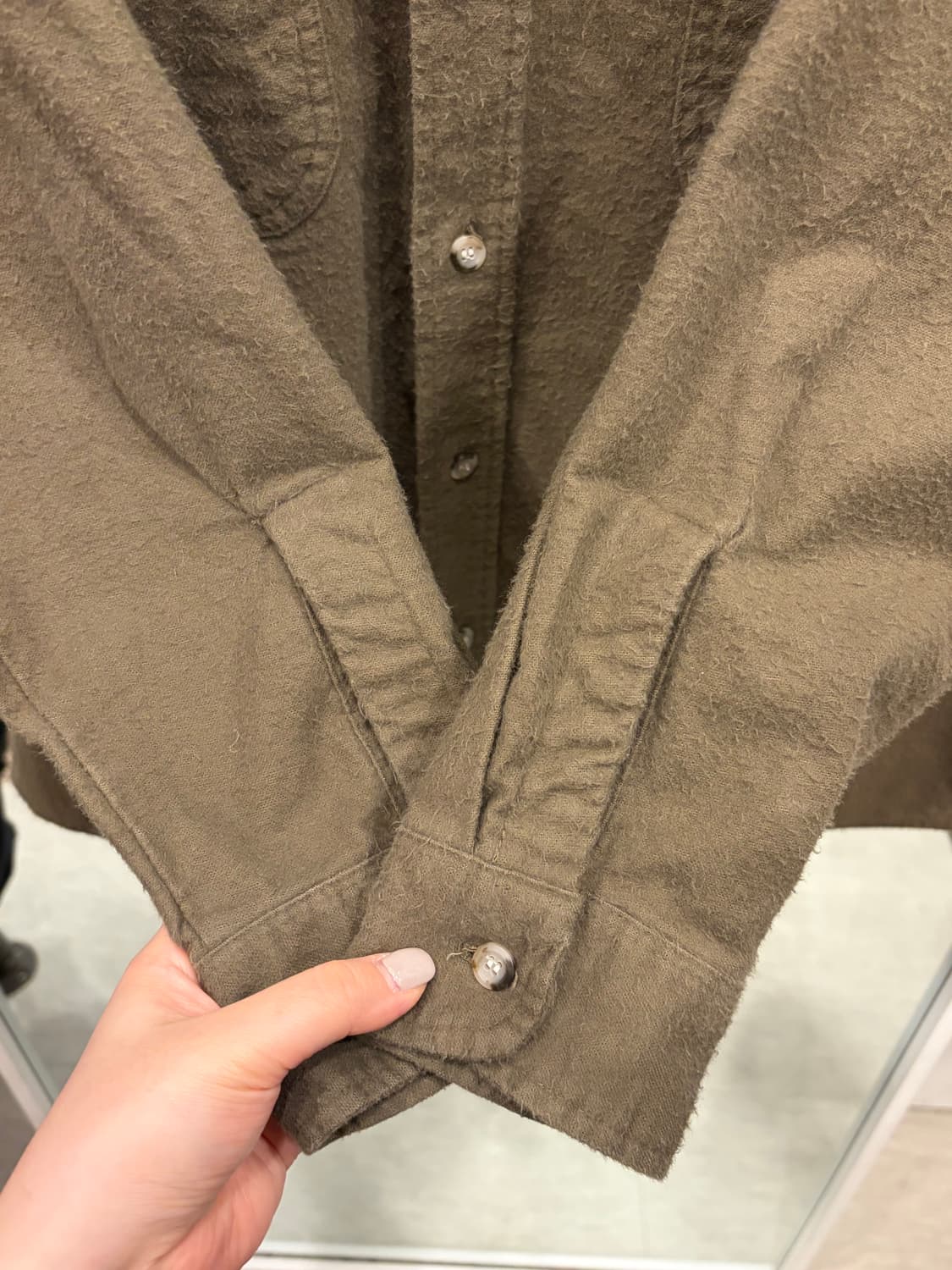 90s Oshkosh 오시코시 샤모아 플란넬 셔츠 상품이미지4