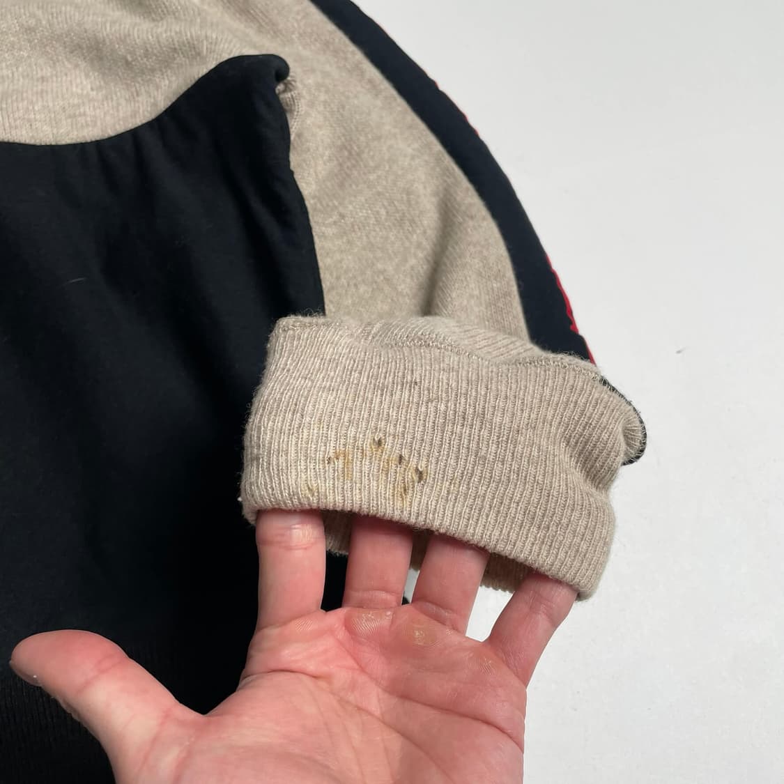 90's armani jeans 울나일론 레이어드 아노락 (italy)  상품이미지9