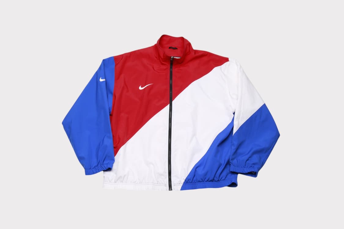 [XXL] 90's 나이키 스우시 국대 지급용 바람막이 자켓 상품이미지2