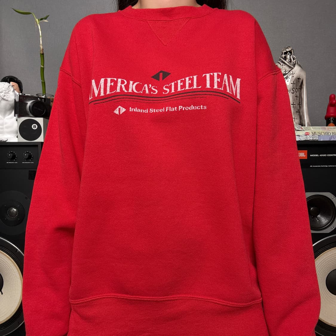 러셀애슬래틱 usa스웻셔츠 상품이미지1