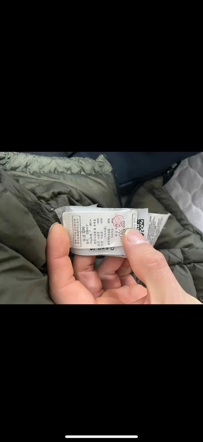 스톤아일랜드 와펜 크링클랩스 나일온 필드 아노락 패딩 올리브 상품이미지6