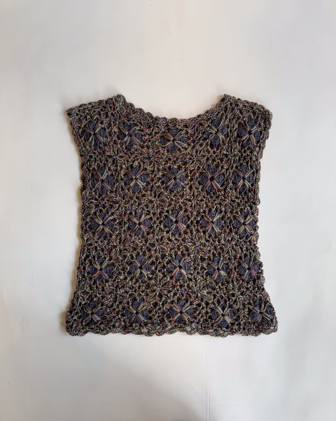 Multicolor Crochet Top  상품이미지3