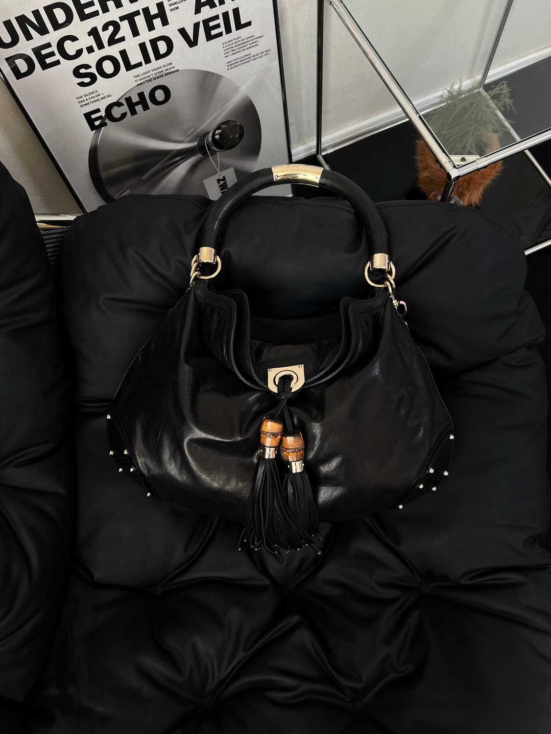 구찌 구찌시마 뱀부 인디 숄더백 상품이미지2