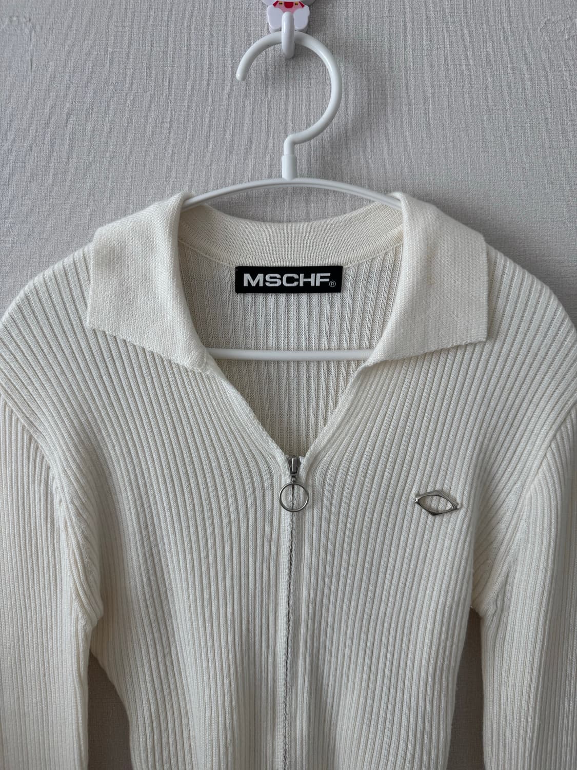 미스치프 니티드 롱 슬리브 셔츠 집업 상품이미지2