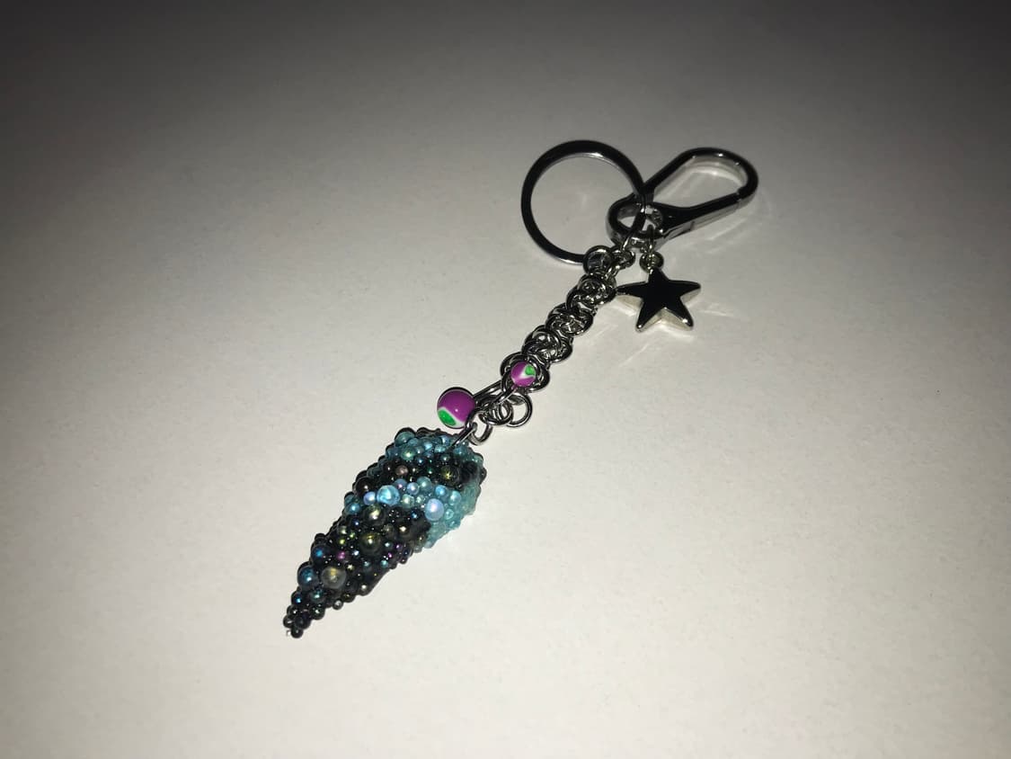 cat claw nail tip keyring🦎 상품이미지3