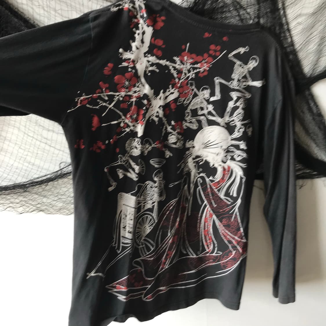 Japanese mood printing longsleeve  상품이미지5