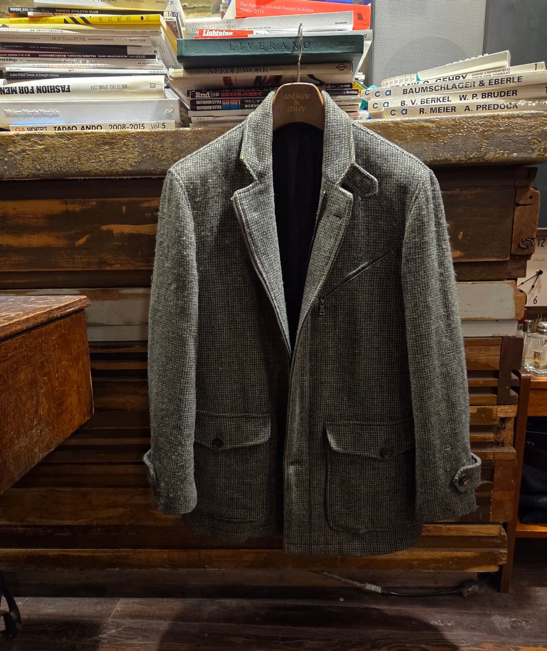 닥스 해리스트위드자켓  상품이미지1