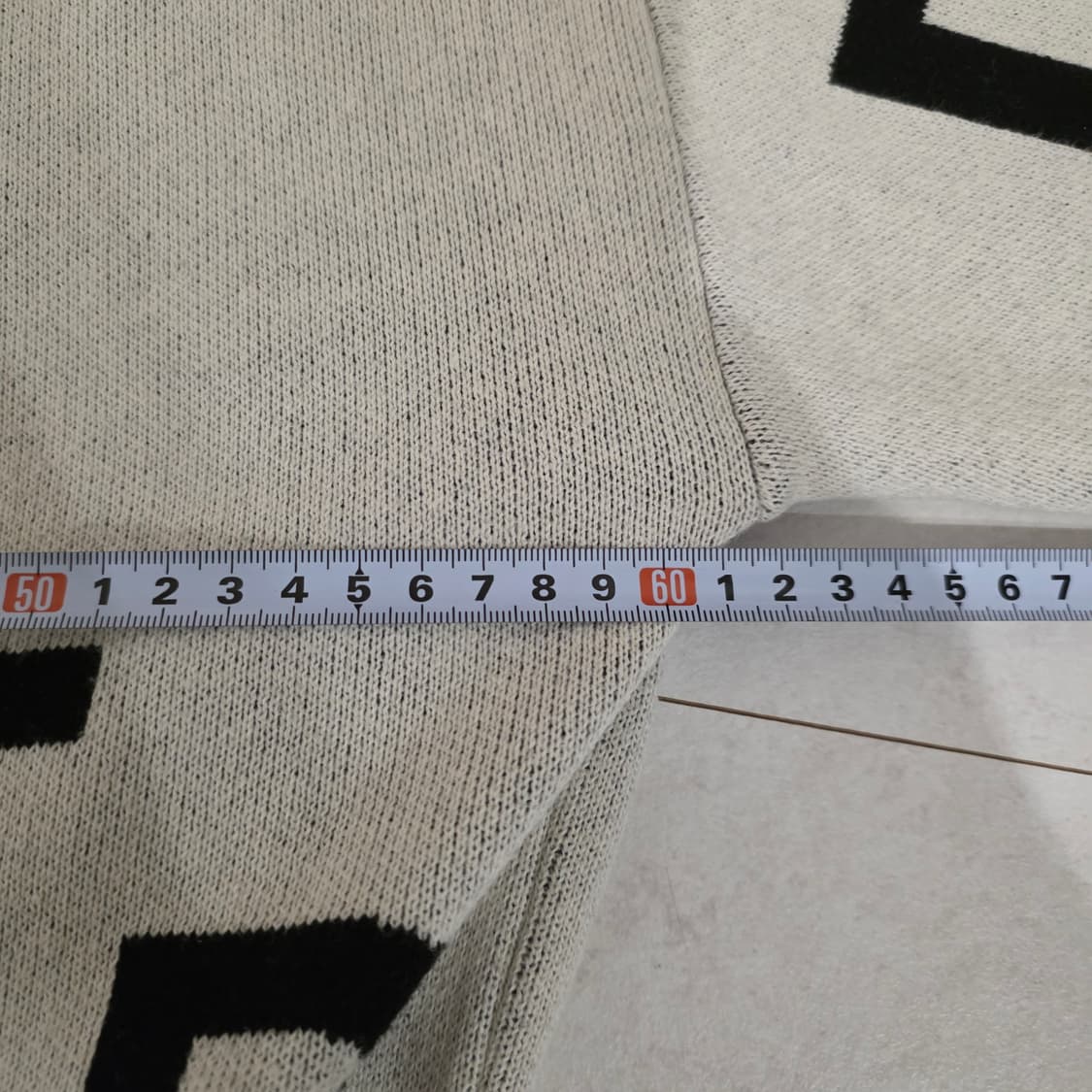 자라 레터링 니트 XL 상품이미지9