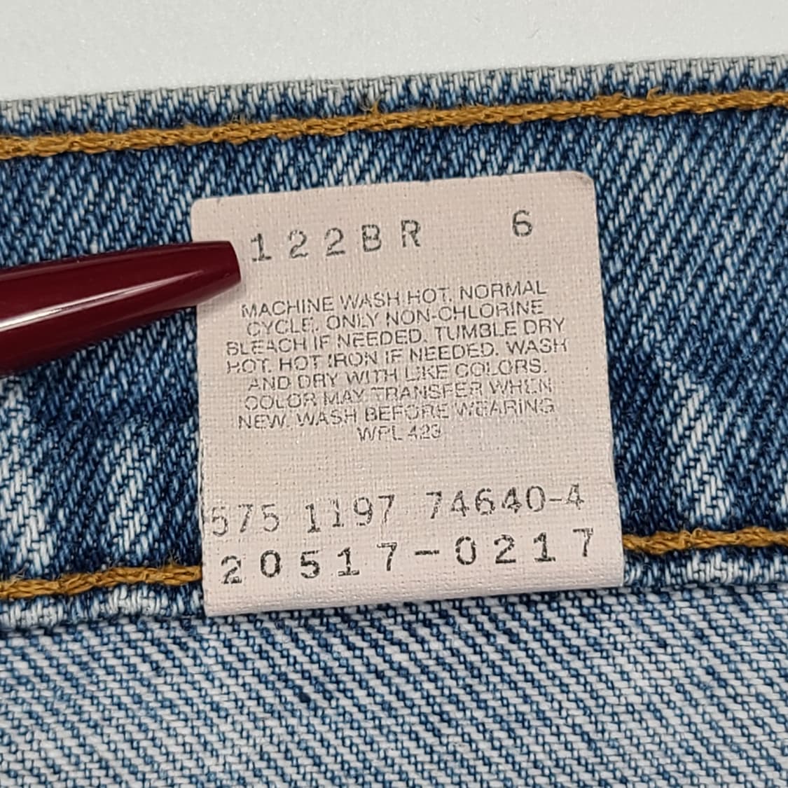 33)97s usa made levis 517 상품이미지7