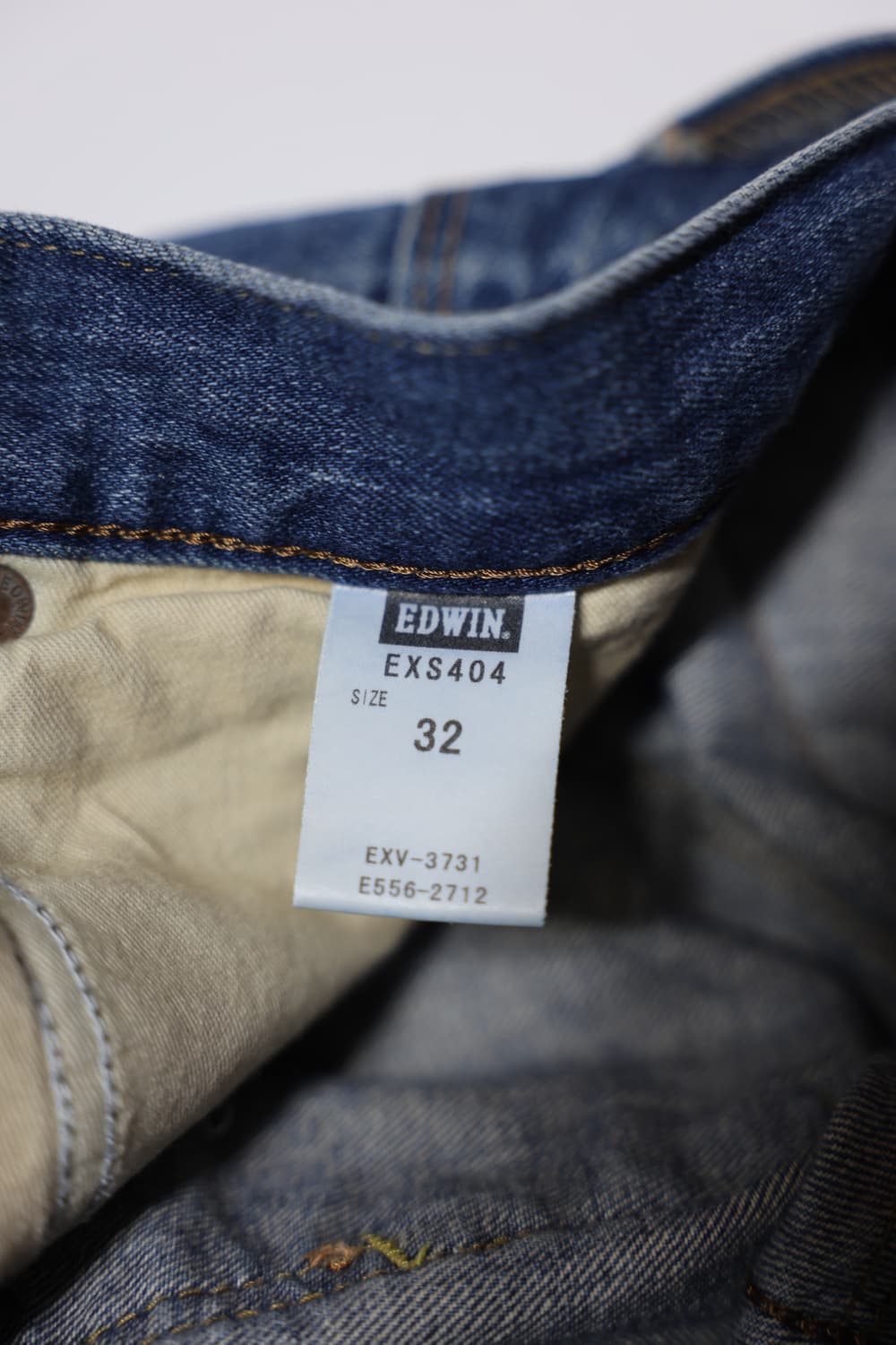 EDWIN  Leather Flap Pocket Jeans 상품이미지6