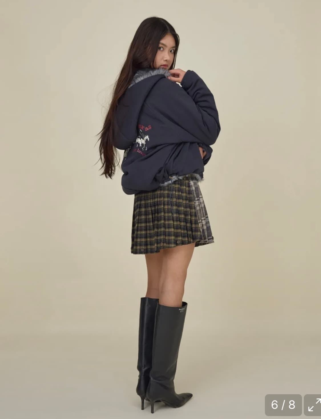 글로니 무어 리버시블 퍼자켓 / glowny moor jacket 상품이미지4