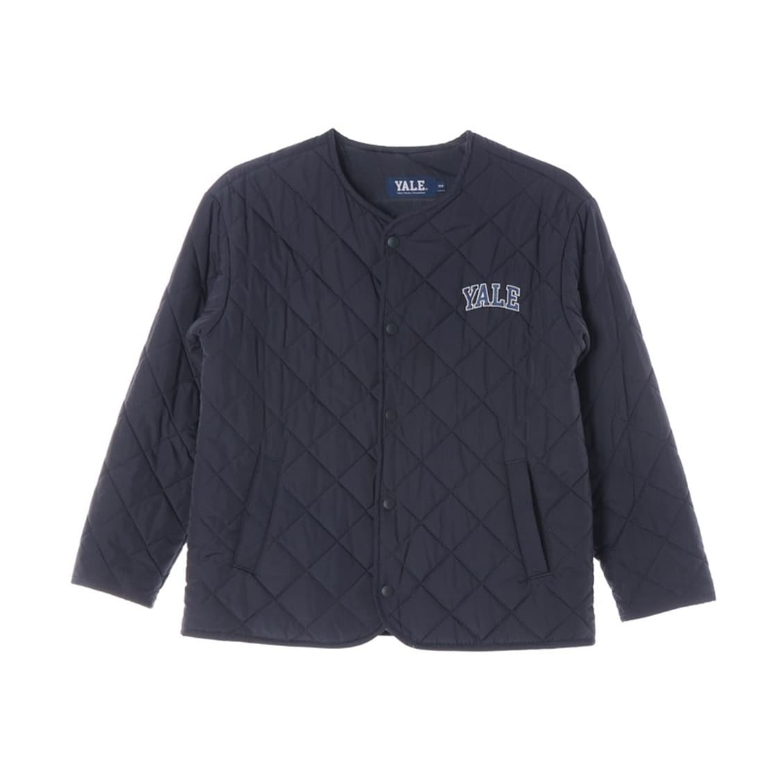 YALE 네이비 퀼팅 라운드 자켓 150 상품이미지1