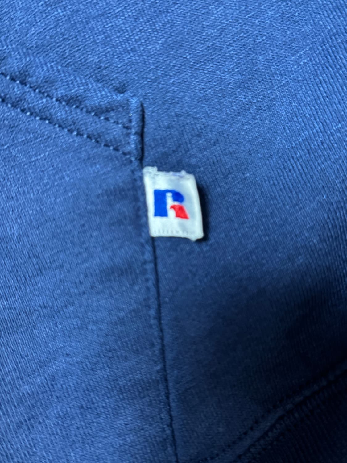 XXL) 러셀 에슬래틱 후드집업 빈티지 네이비 상품이미지2