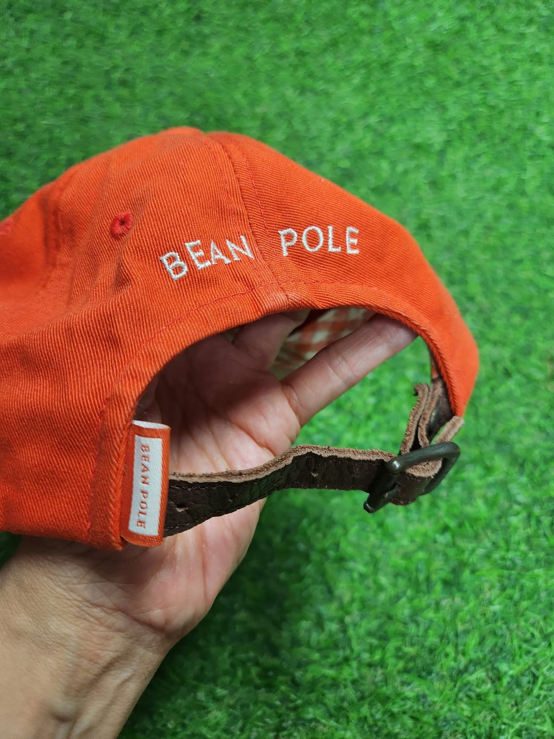 빈폴 오렌지 볼캡 🧡 레트로 무드로 힙하게 상품이미지3