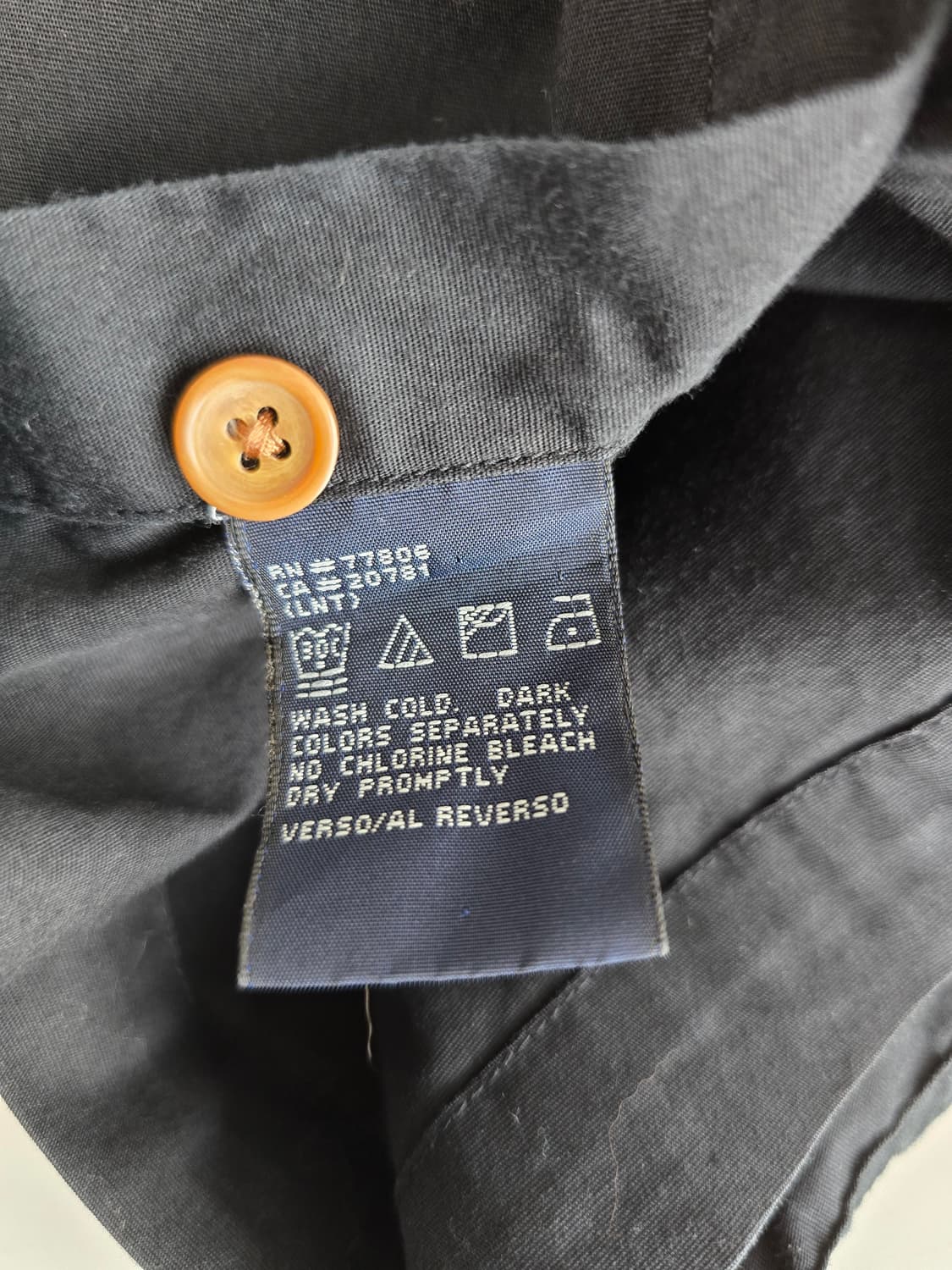 타미힐피거 스트레치 셔츠 블랙 M 상품이미지4