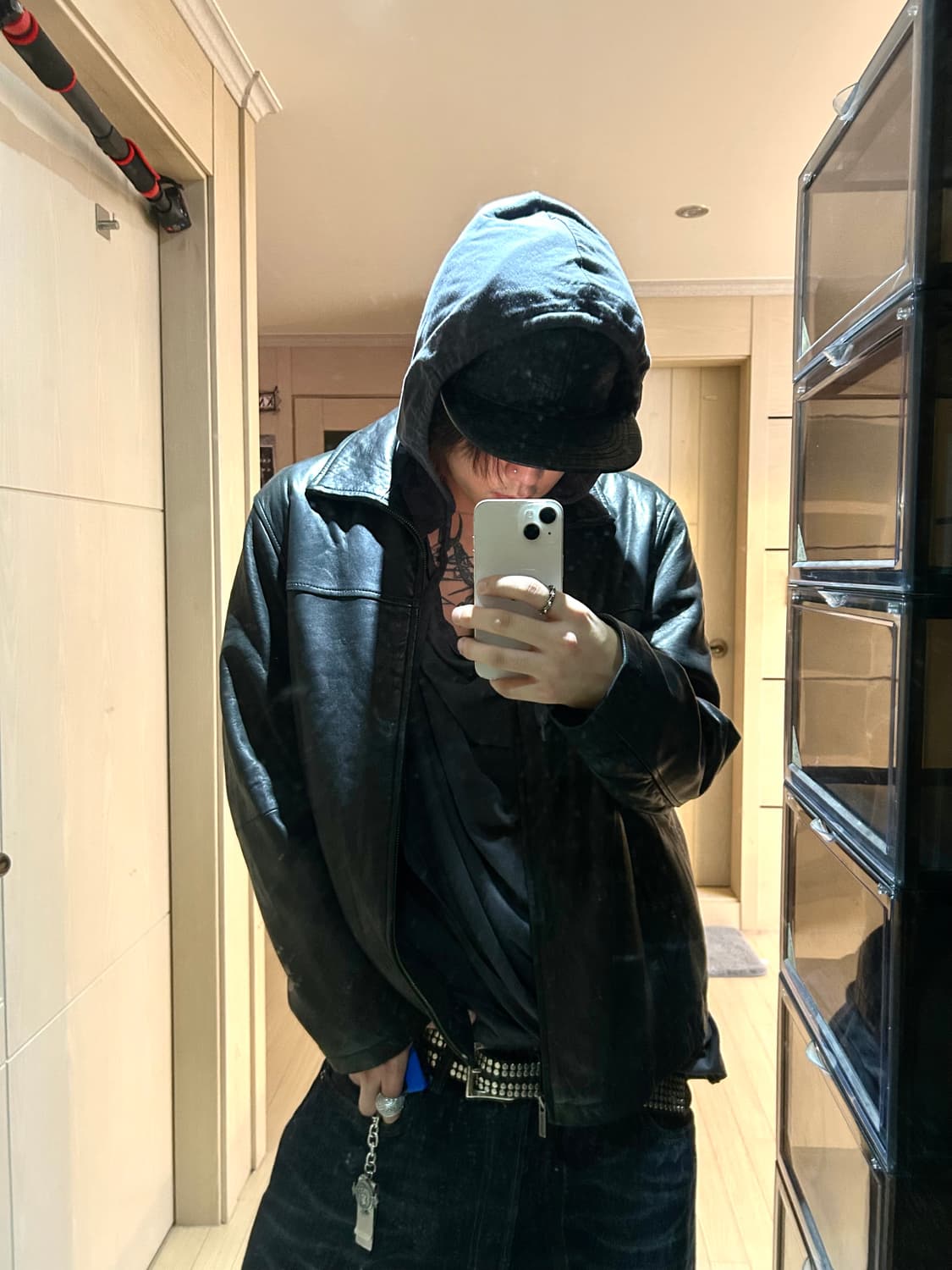 Sheep Skin Leather Jacket 상품이미지3