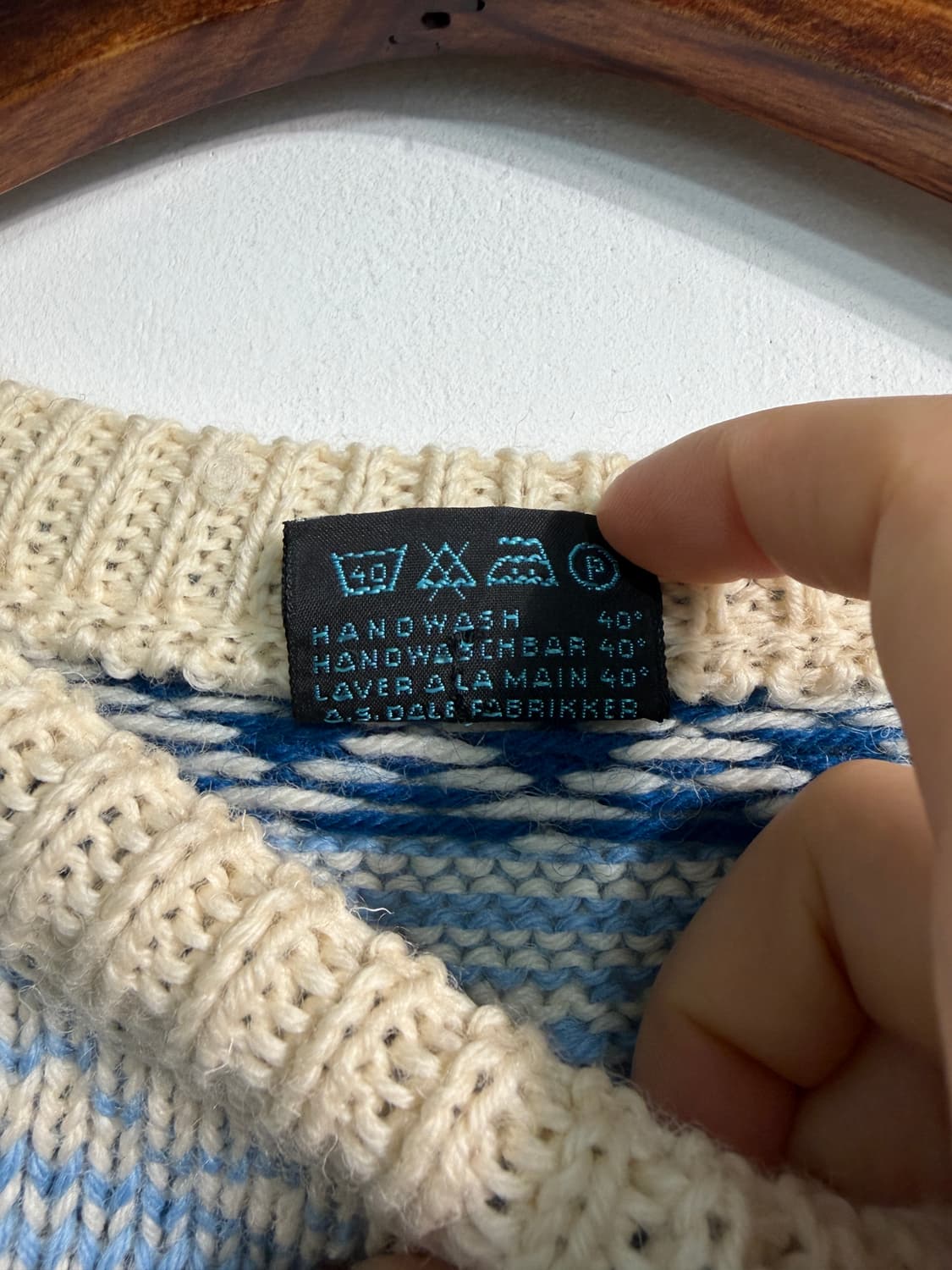 [XL] Dale of norway 데일오브노르웨이 반집업 니트 울100 상품이미지7