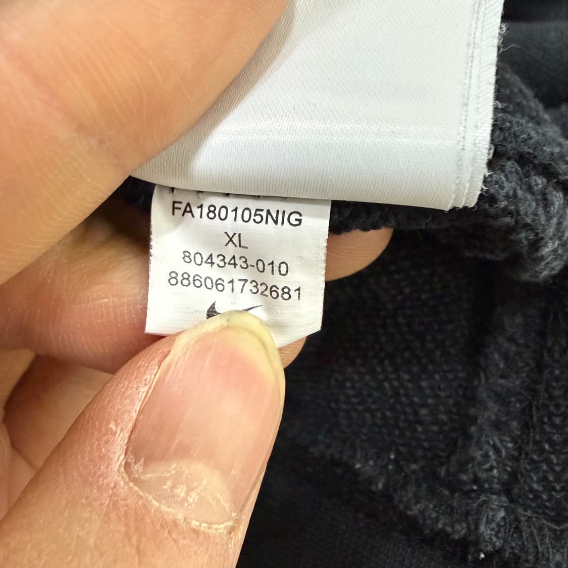 XL 나이키 클럽로고 맨투맨 0123T1 상품이미지5