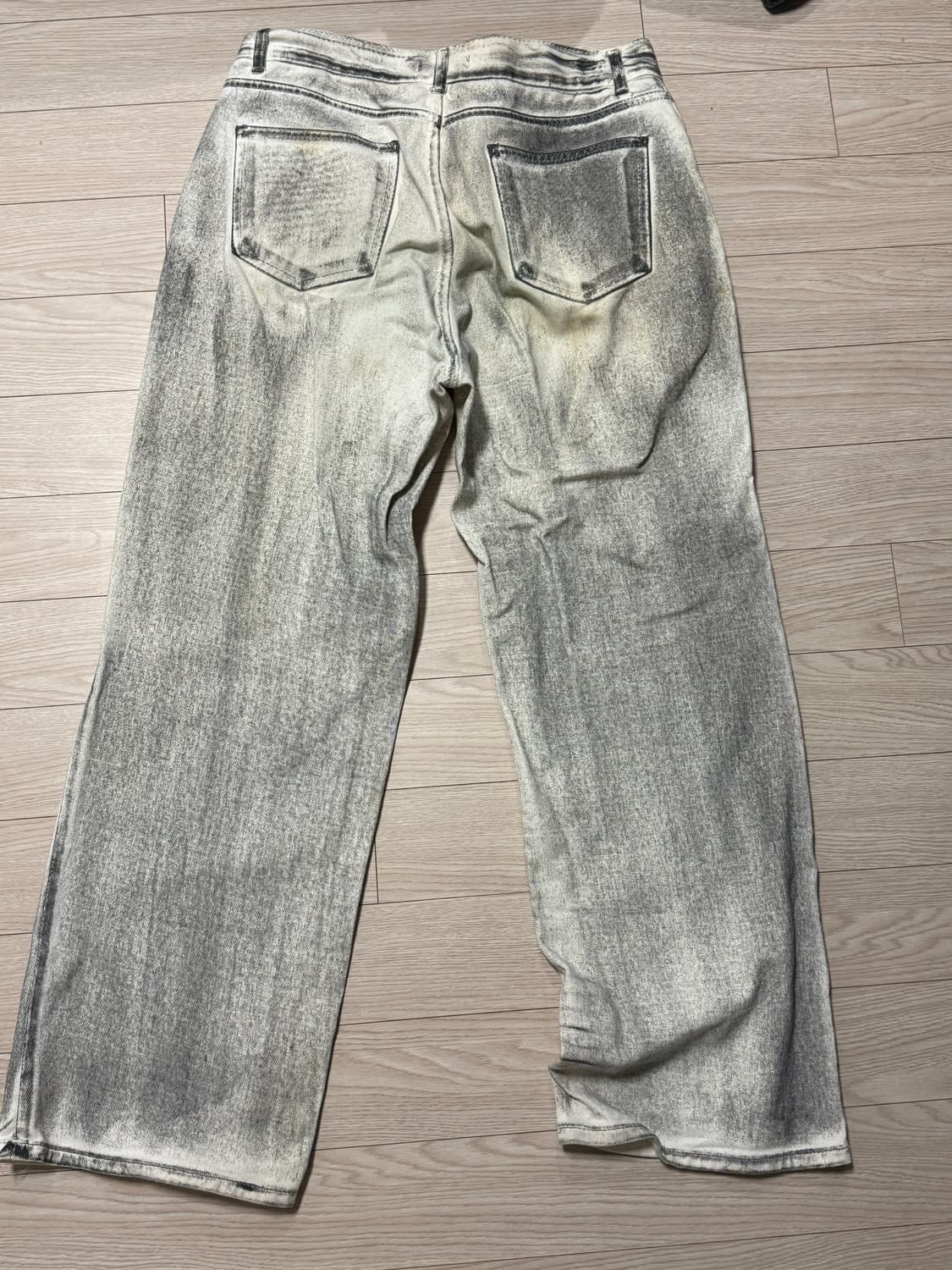 gray dirty jeans 상품이미지2