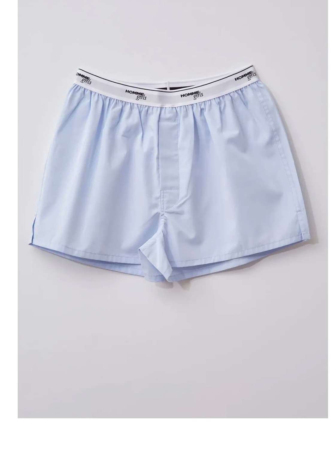 Homme girls 복서 쇼츠 스카이블루 s 상품이미지3