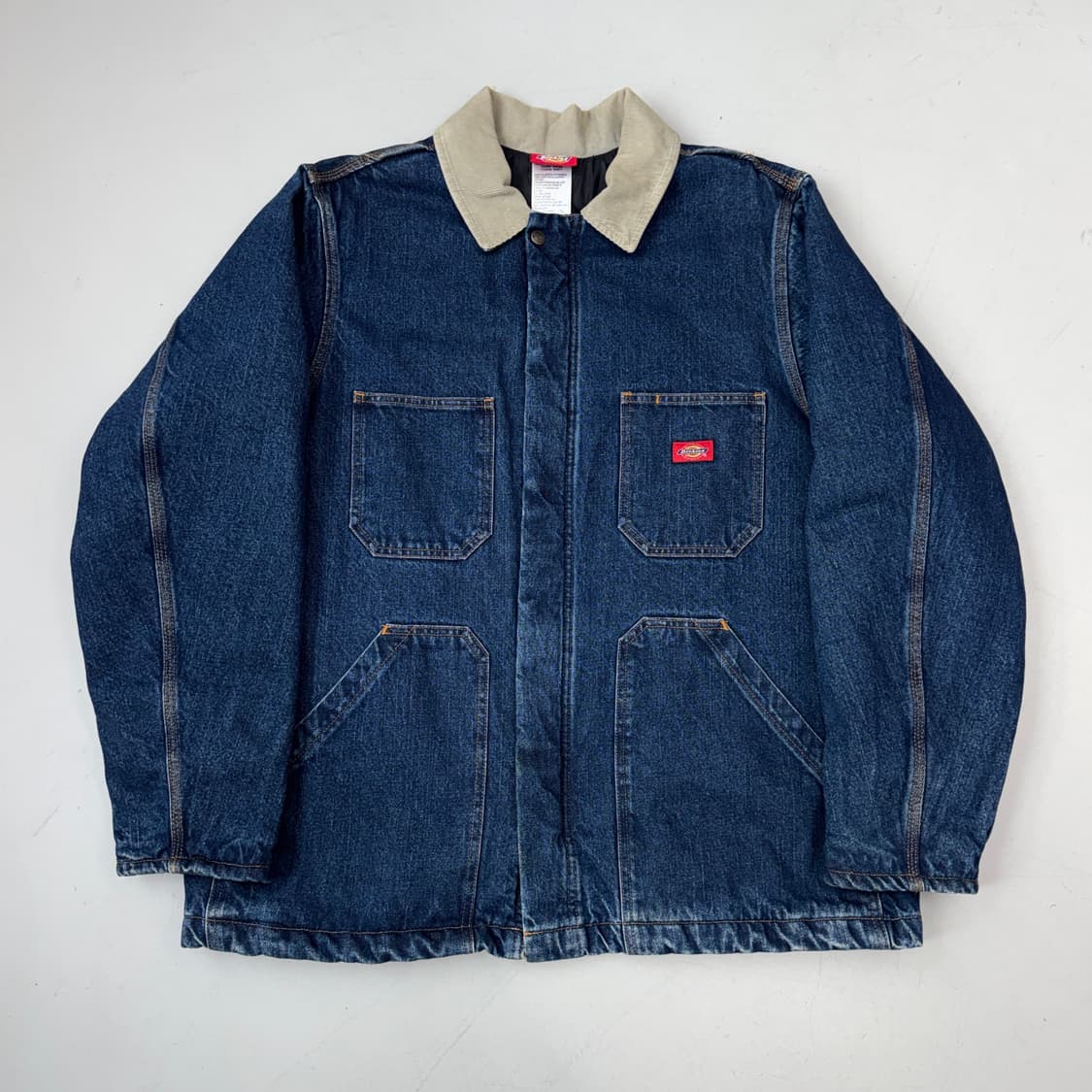 디키즈 OG 퀼팅 코듀로이 카라 초어 워크 데님자켓 상품이미지2