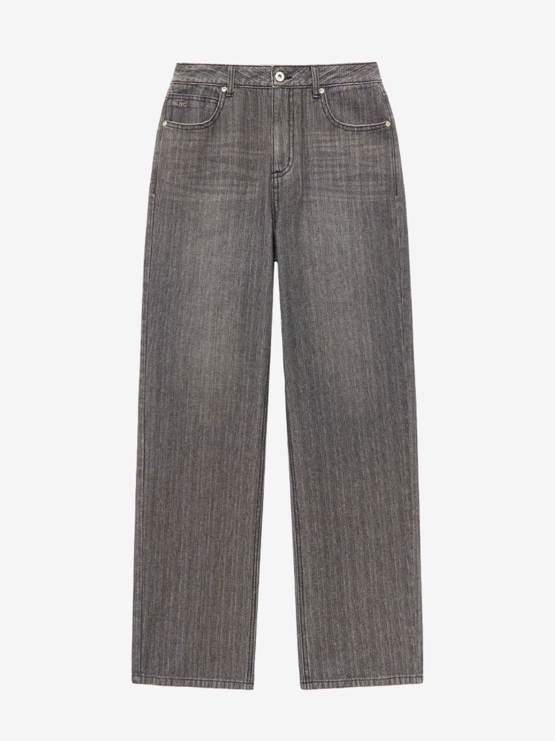 인사일런스 서페이스 슬럽 스트레이트 데님 팬츠 BROWN 브라운 상품이미지3