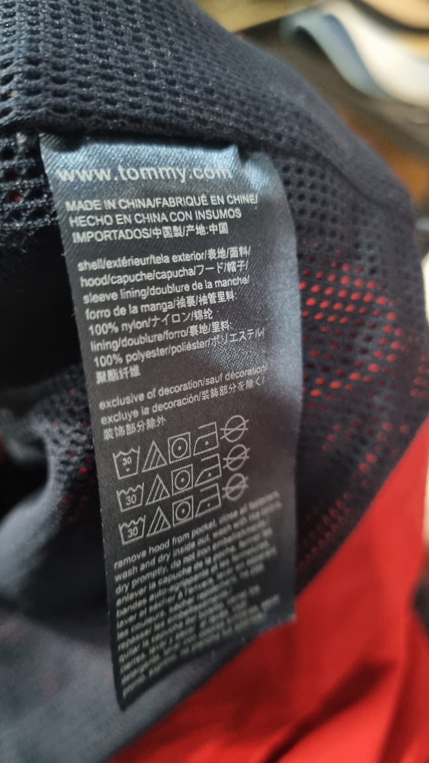 타미 올드스쿨스타일 블록 후드 바람막이 가슴단면60(105~110) 상품이미지6