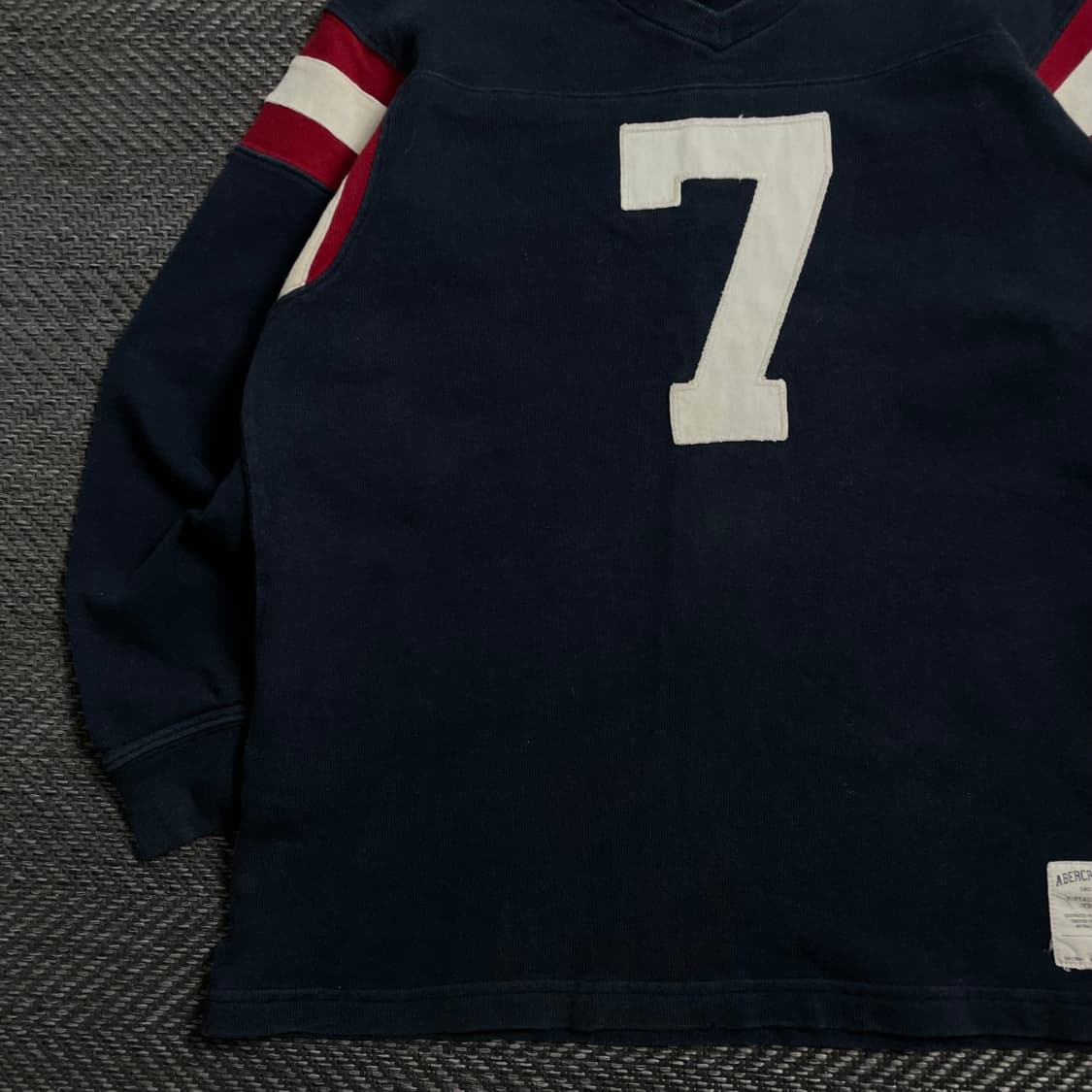 아베크롬비 앤 피치 넘버로고 럭비 긴팔 티셔츠y 3995 상품이미지4