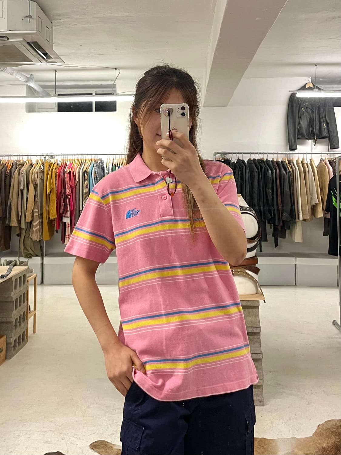 THE NORTH FACE collar t-shirts 상품이미지2